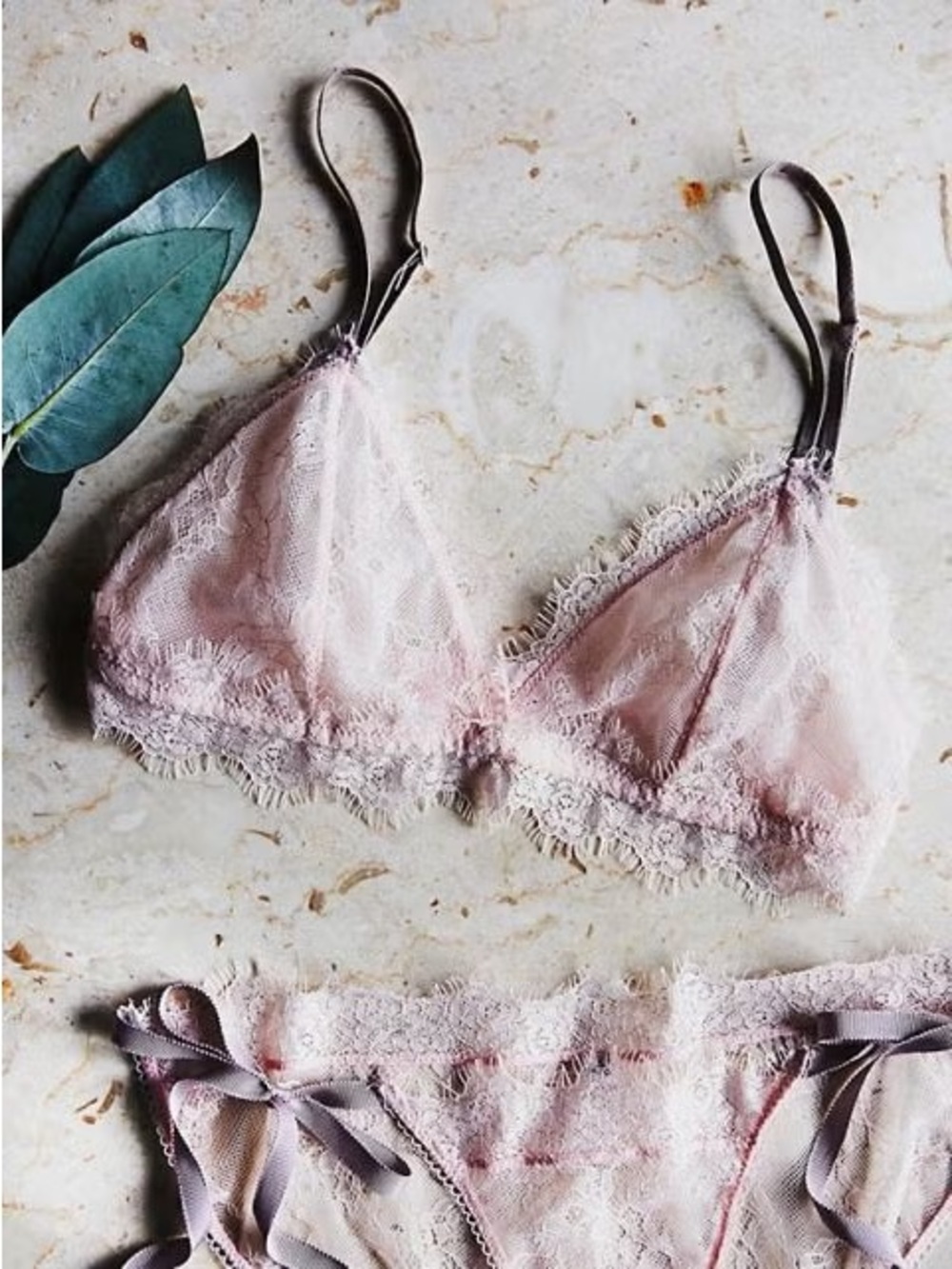 Free people lace set